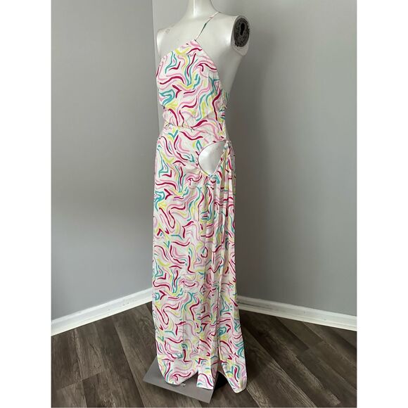 NWT FOR LOVE & LEMONS PALMER MAXI DRESS SIZE S $269 - Picture 9 of 16